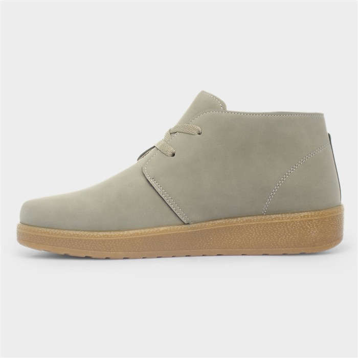Pinto Mens Sand Lace Up Boots