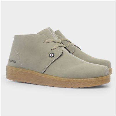 Pinto Mens Sand Lace Up Boots