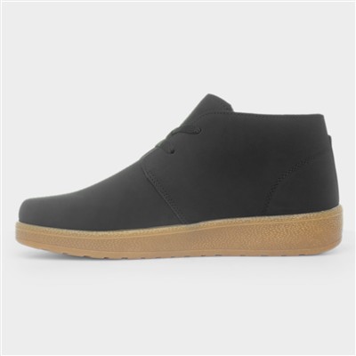 Pinto Mens Black Lace Up Boot