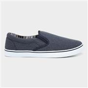 Red Fish Mens Navy Slip On Canvas (Click For Details)