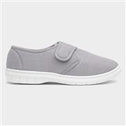 Hobos Broderick Mens Light Grey Canvas Shoe (Click For Details)