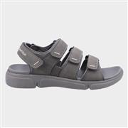Hush Puppies Mens Raul Sandal in Grey (Click For Details)