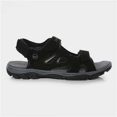 Mens Holcombe Vent Sandals in Black