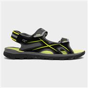 Regatta Kota Drift Mens Black Easy Fasten Sandal (Click For Details)