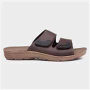 Red Fish Mens Brown Mule Sandal (Click For Details)