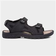 Red Fish Mens Black Touch Fasten Sandal (Click For Details)
