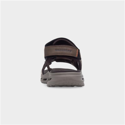 Orvan Relaxed Fit Mens Brown Sandal