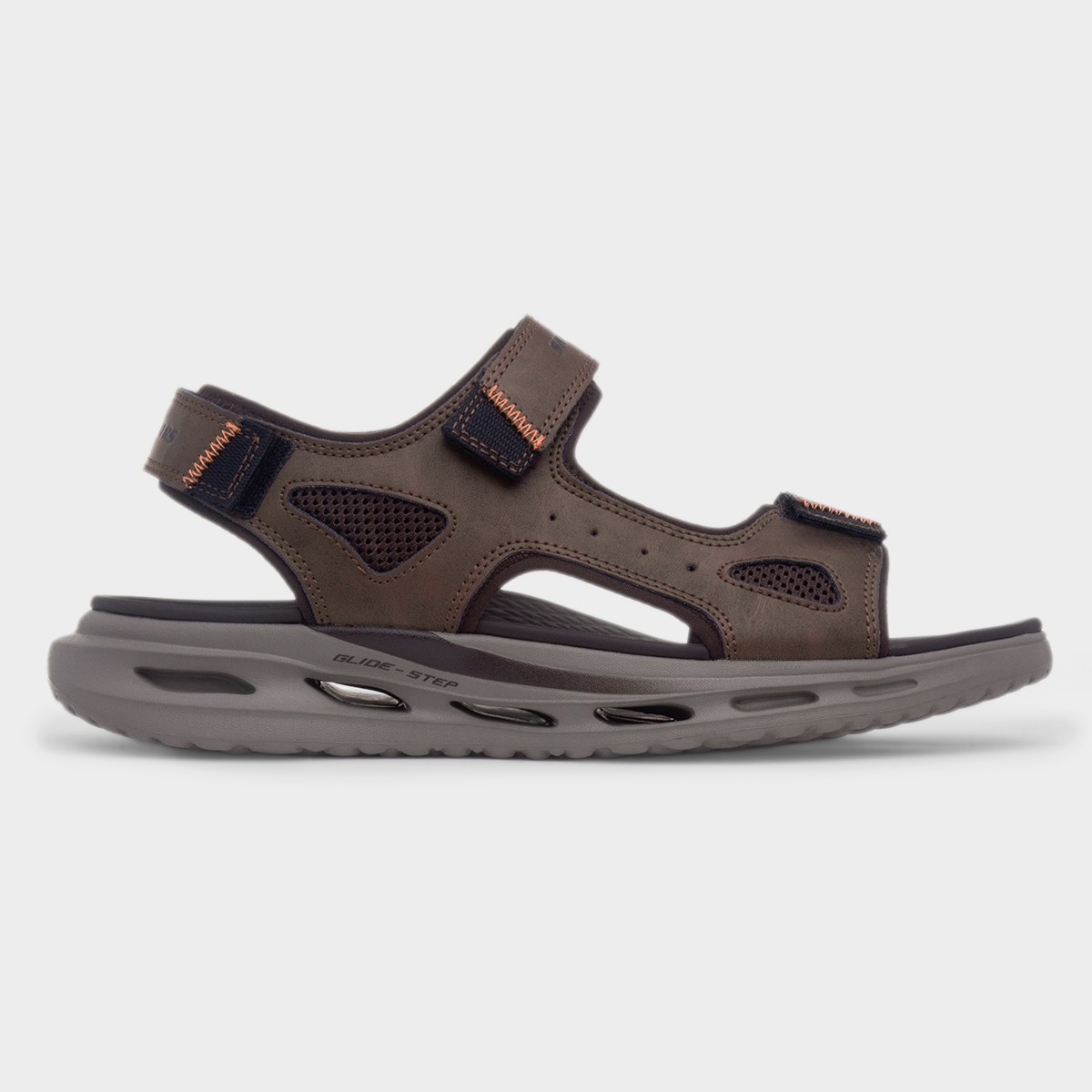 Orvan Relaxed Fit Mens Brown Sandal
