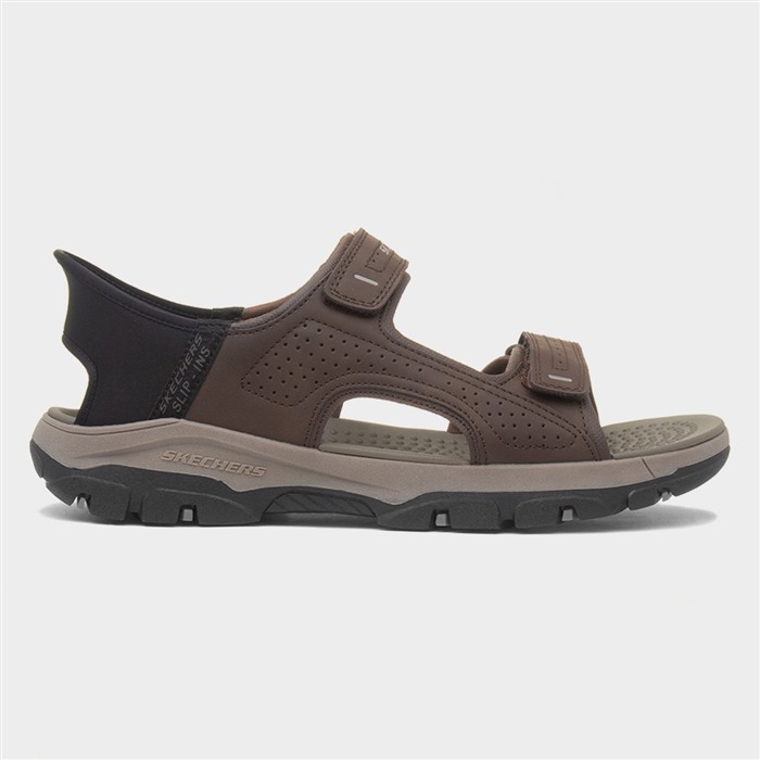 Slip Ins Tresmen Reece Mens Brown Sandal