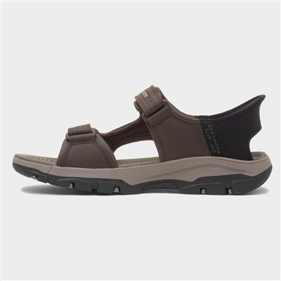Slip Ins Tresmen Reece Mens Brown Sandal