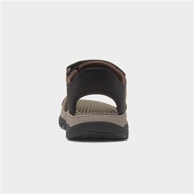 Slip Ins Tresmen Reece Mens Brown Sandal