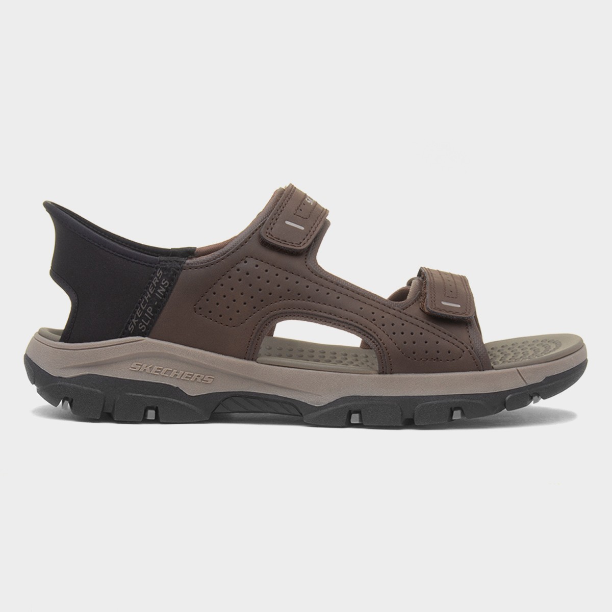 Slip Ins Tresmen Reece Mens Brown Sandal