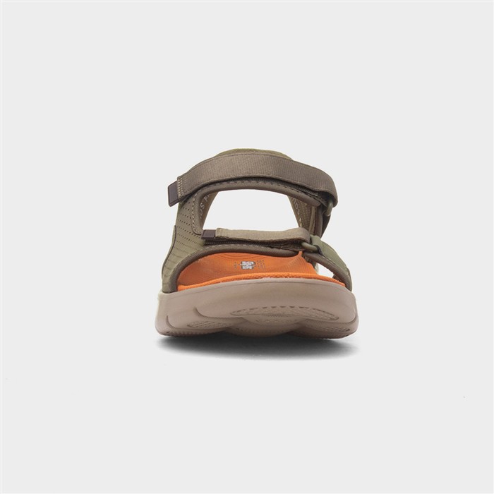 Slip Ins Go Walk Flex Mens Olive Sandal