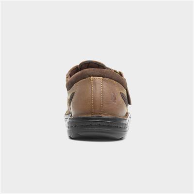 Albert Mens Tan Leather Sandal