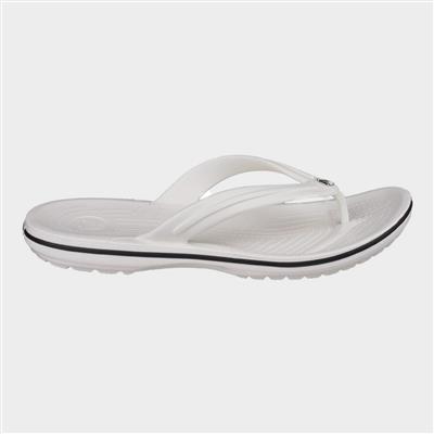 Crocband Flip Adults White Sandal