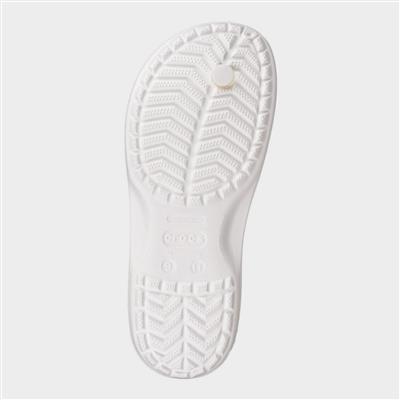 Crocband Flip Adults White Sandal