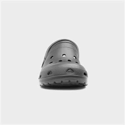 Adults Black Slip On EVA Clog Sandal