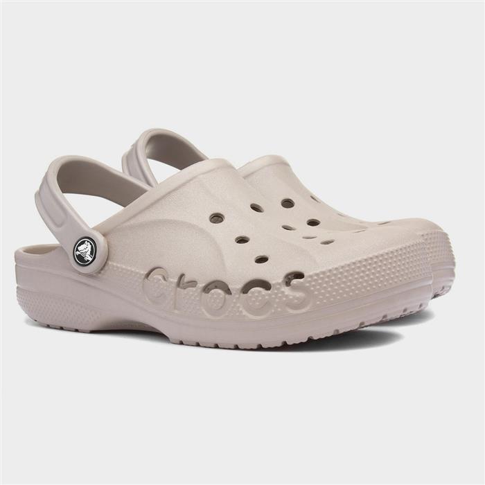 Crocs Baya Unisex Cobblestone Clog-598035 | Shoe Zone