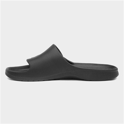 Adults Black and White Stripe EVA Slider