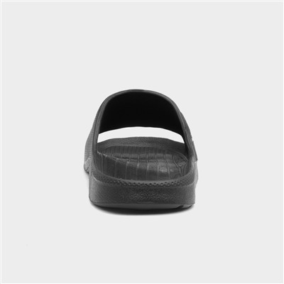 Adults Black and White Stripe EVA Slider