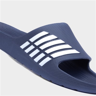 Adults Navy and White Stripe EVA Slider