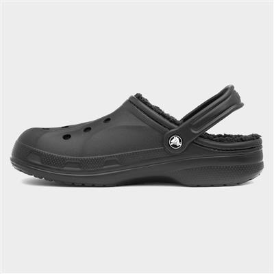 Baya Unisex Black Warm Lined EVA Clog