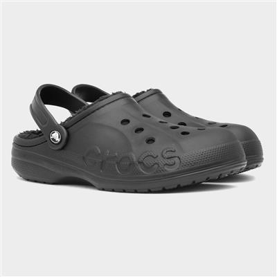 Baya Unisex Black Warm Lined EVA Clog