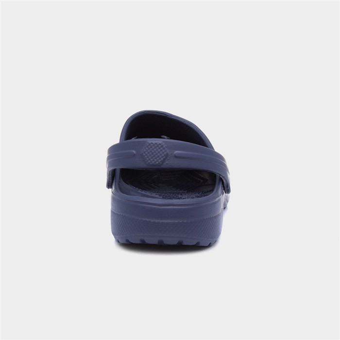 Adults Navy Slip On EVA Clog Sandal