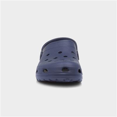Adults Navy EVA Slip On Clog Sandal