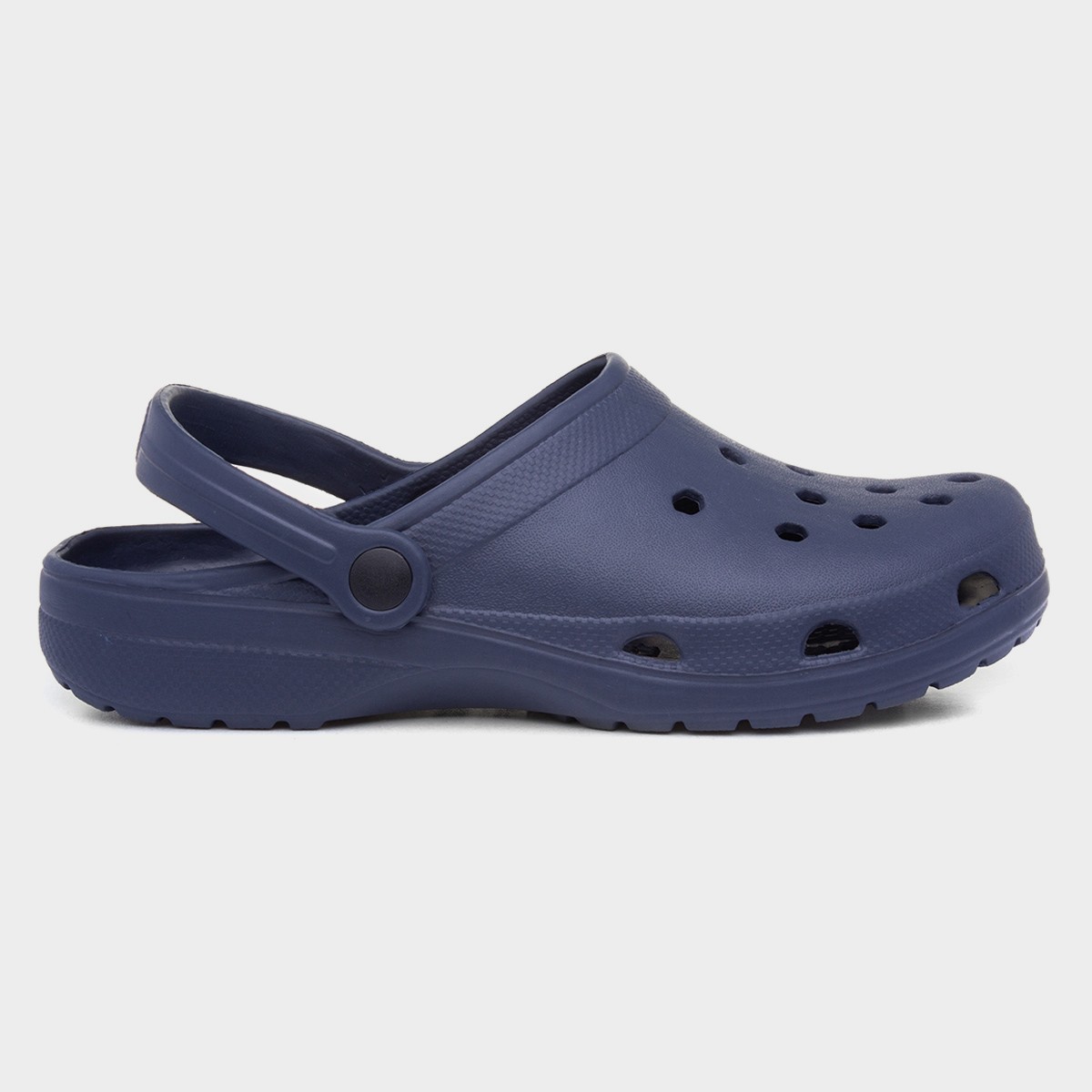 Adults Navy Slip On EVA Clog Sandal
