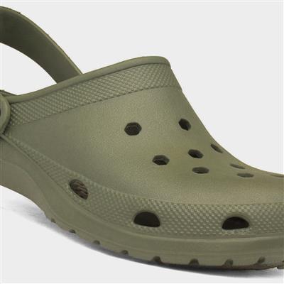 Berman Adults Khaki EVA Slip On Clog Sandal