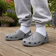 Adults Grey EVA Slip On Clog Sandal (Click For Details)