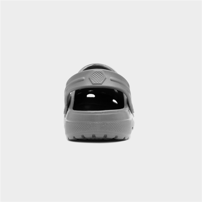 Adults Grey EVA Slip On Clog Sandal
