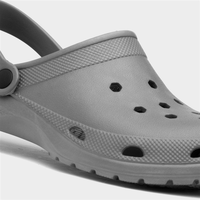 Adults Grey EVA Slip On Clog Sandal