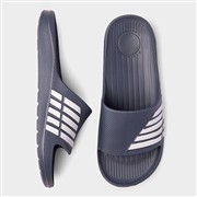 Adults Navy & White Stripe EVA Slider (Click For Details)