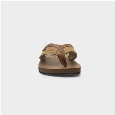 Scene Mens Cocoa Flip Flop