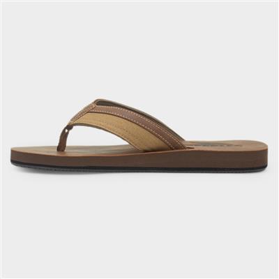 Scene Mens Cocoa Flip Flop