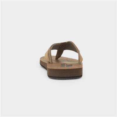 Scene Mens Cocoa Flip Flop