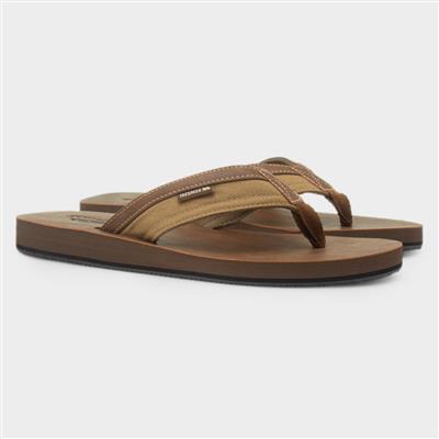 Scene Mens Cocoa Flip Flop