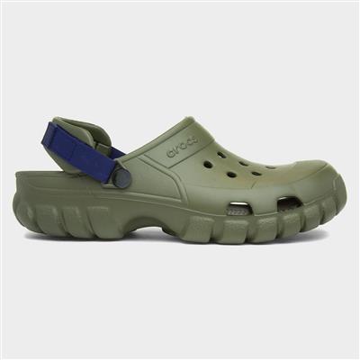 Off Road Sport Mens Army Green Clog