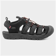 Trespass Torrance Mens Black Closed Toe Sandal (Click For Details)