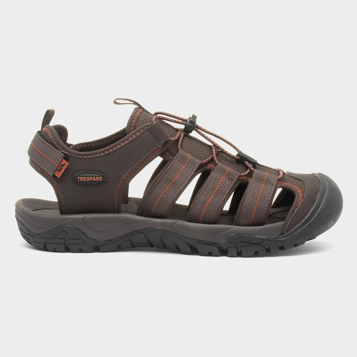 Torrance Mens Brown Closed Toe Sandal