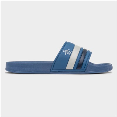 Pier Retro Mens Blue EVA Slider