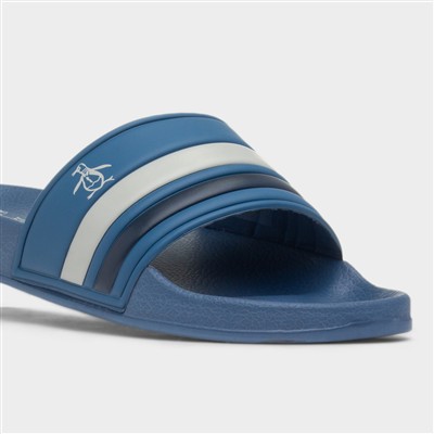 Pier Retro Mens Blue EVA Slider