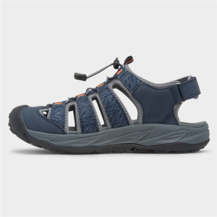 Minster Mens Navy Fisherman Sandal