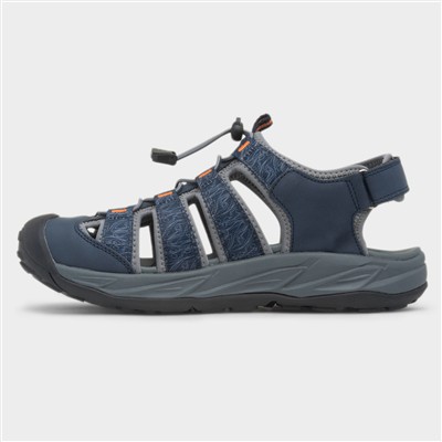 Minster Mens Navy Fisherman Sandal