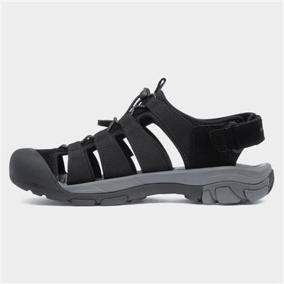 Peru Mens Black Sandal