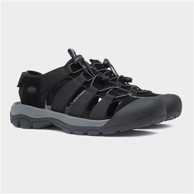 Peru Mens Black Sandal