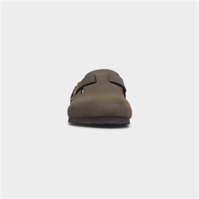 Pappy Mens Brown Mule Sandal