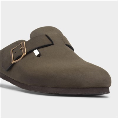 Pappy Mens Brown Mule Sandal